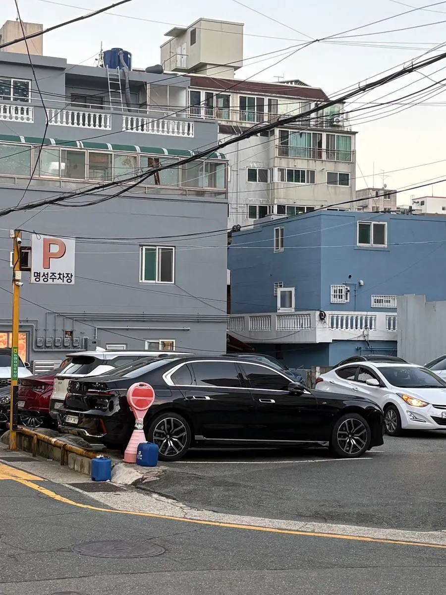 プルマクヨルサム社稷店周辺のミョンソン駐車場案内
