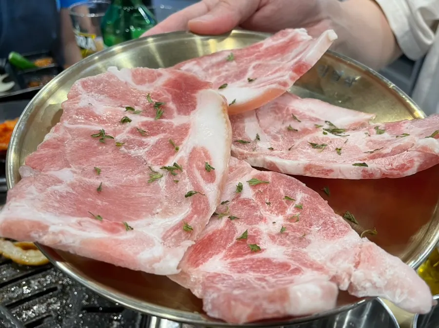 Grillable cheese cooked on the grill with condensed milk