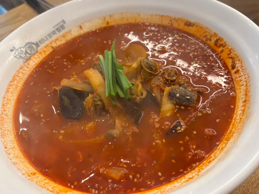 Cockle jjamppong at spice level 1