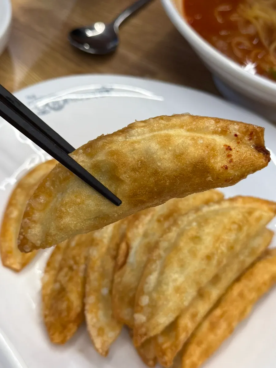 Cockle jjamppong rice with a few noodles mixed in