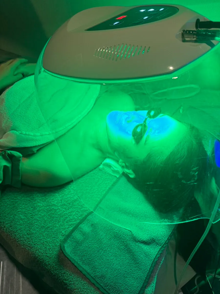 UV 모니터 피부 상태 확인