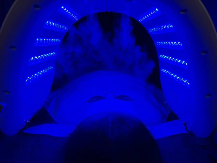 LED light-care treatment process