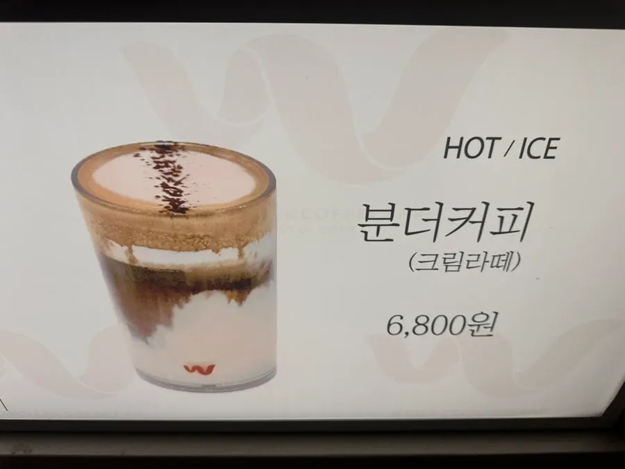 ヴンダーコーヒーバーのカウンター周辺