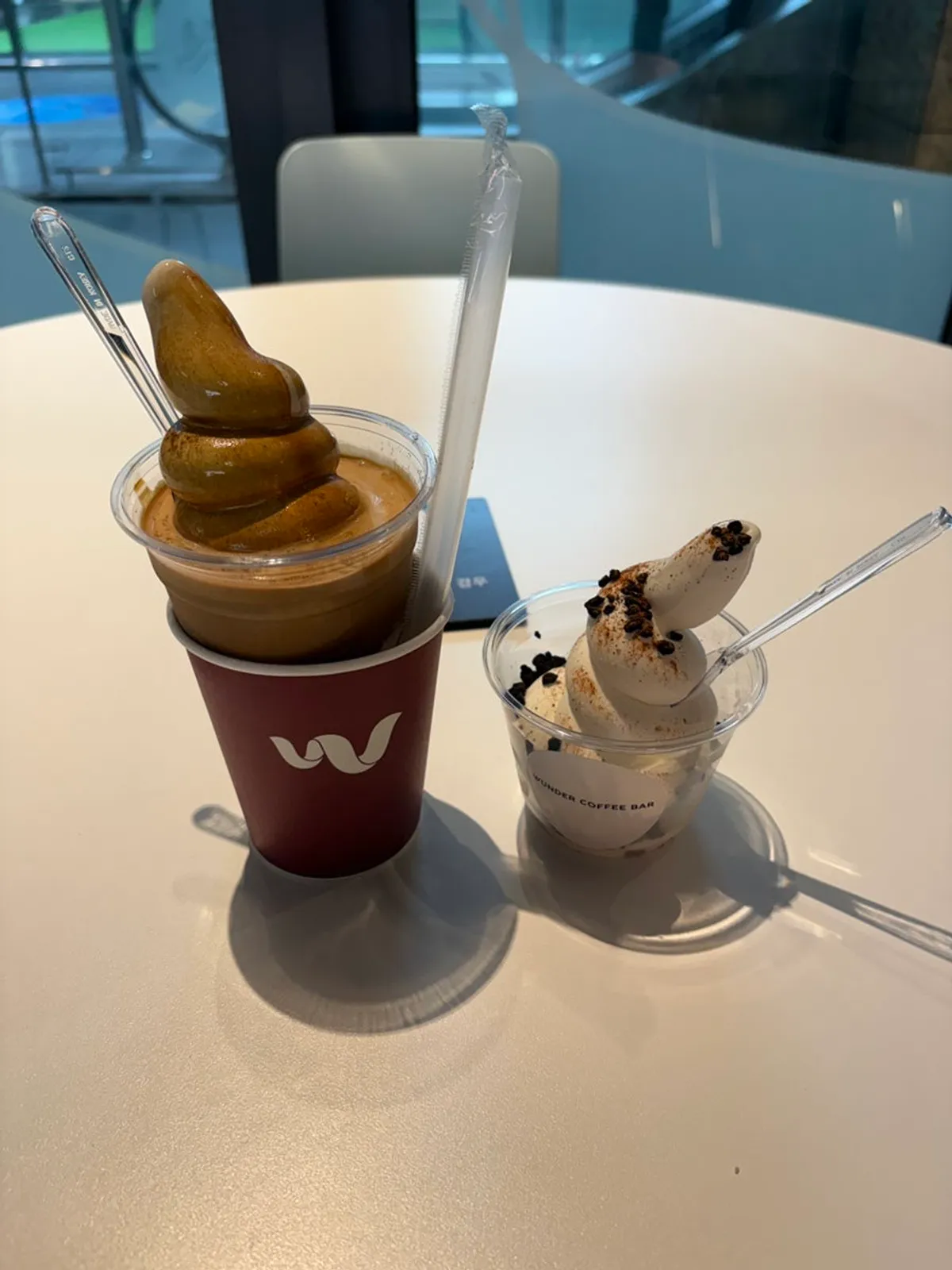 Dessert at Wunder Coffee Bar Hyundai Premium Outlet Songdo Branch