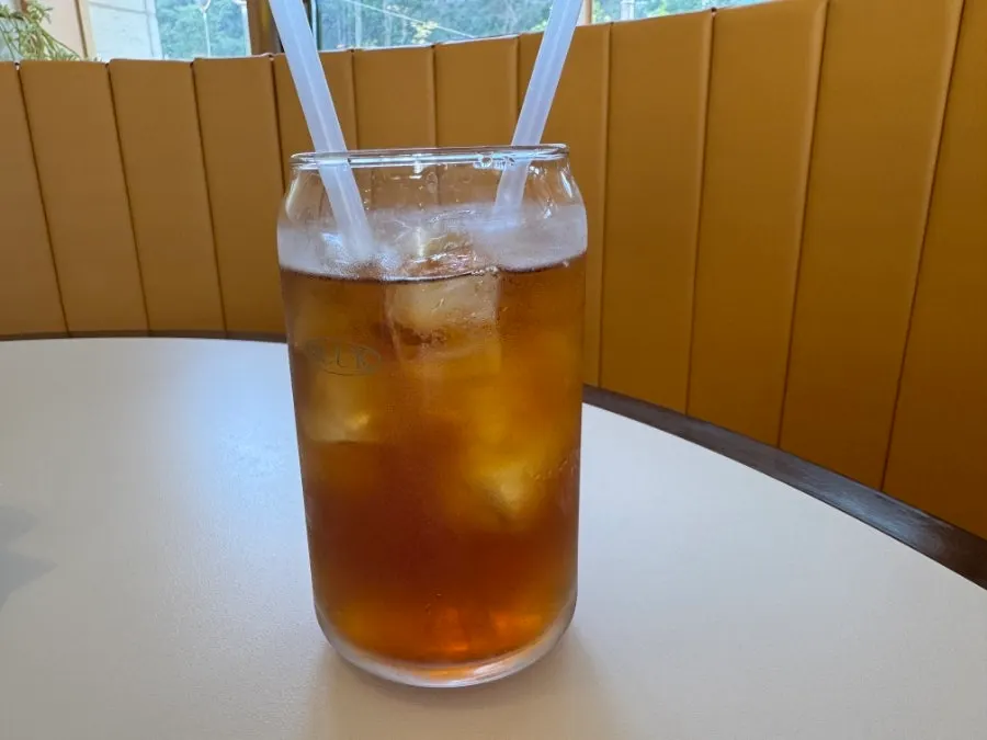 Americano ordered alongside the meal