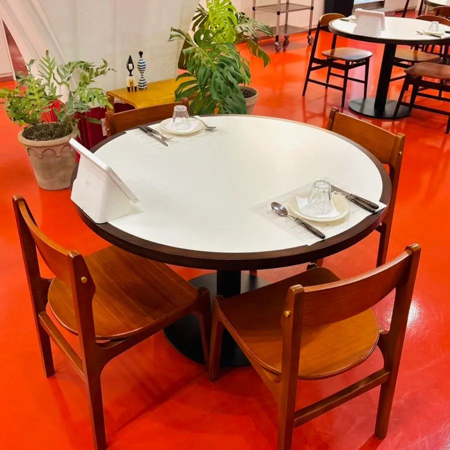 The table during the meal at Bueokgan Restaurant