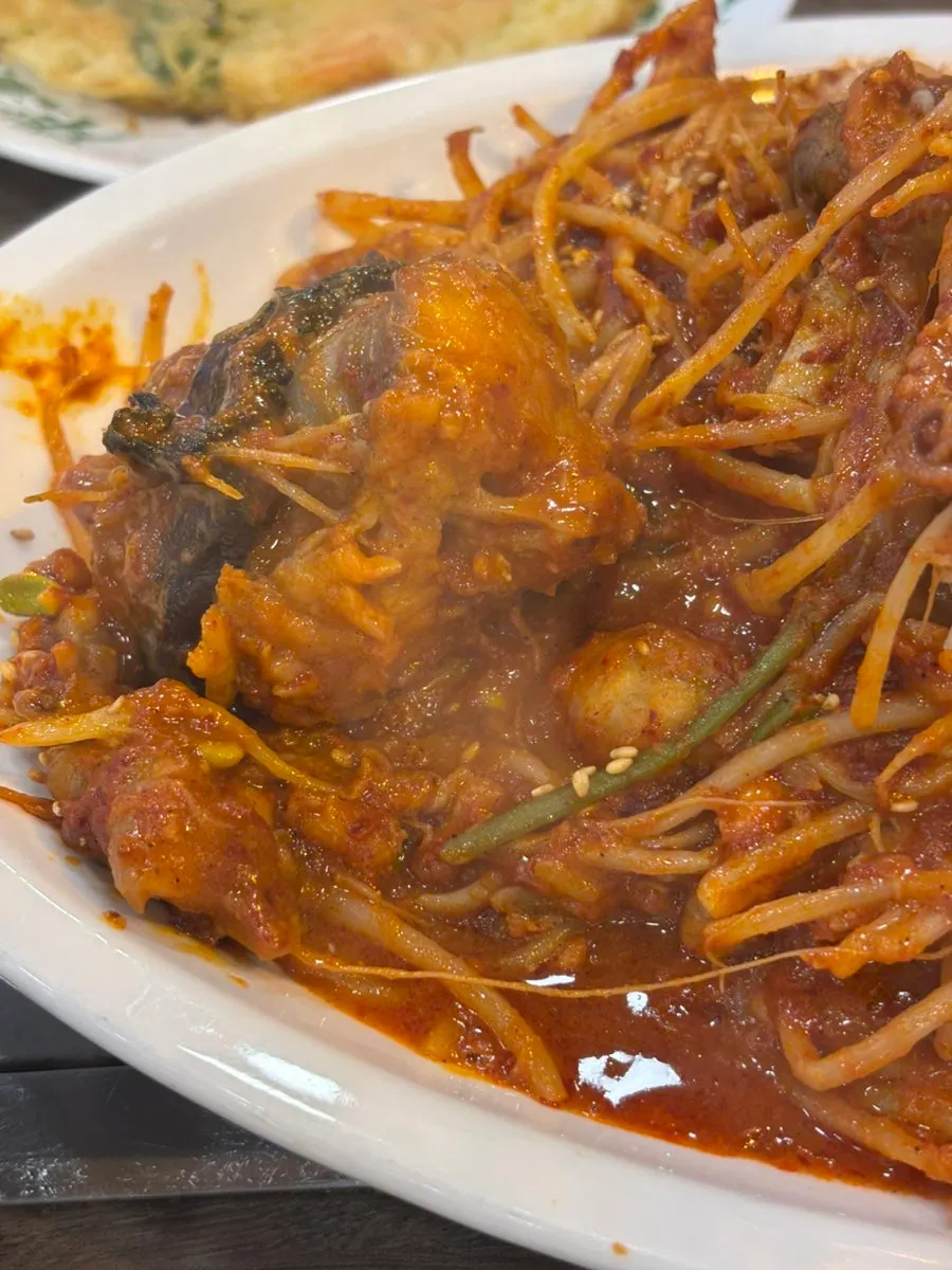 A tender piece of monkfish meat