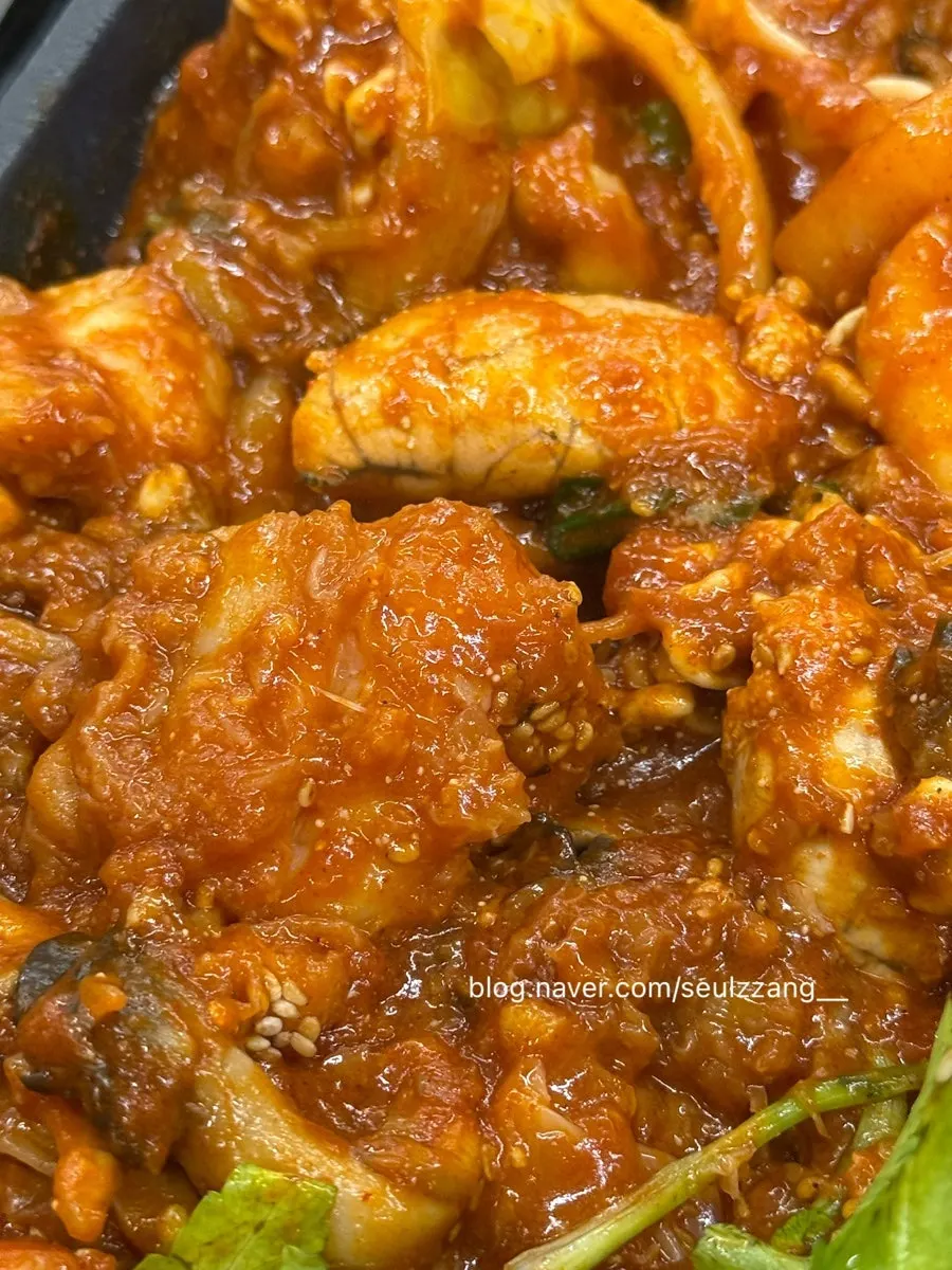 Boneless braised monkfish served with rice