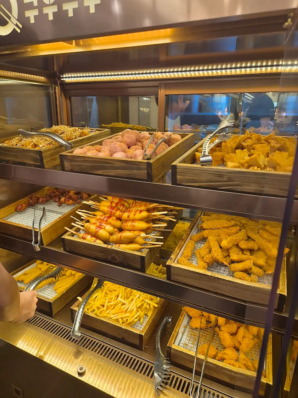 Sweet dessert selection