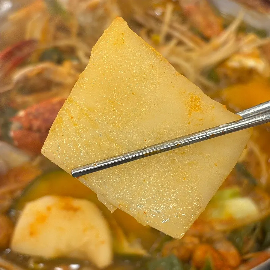 肥厚的花蟹腿肉