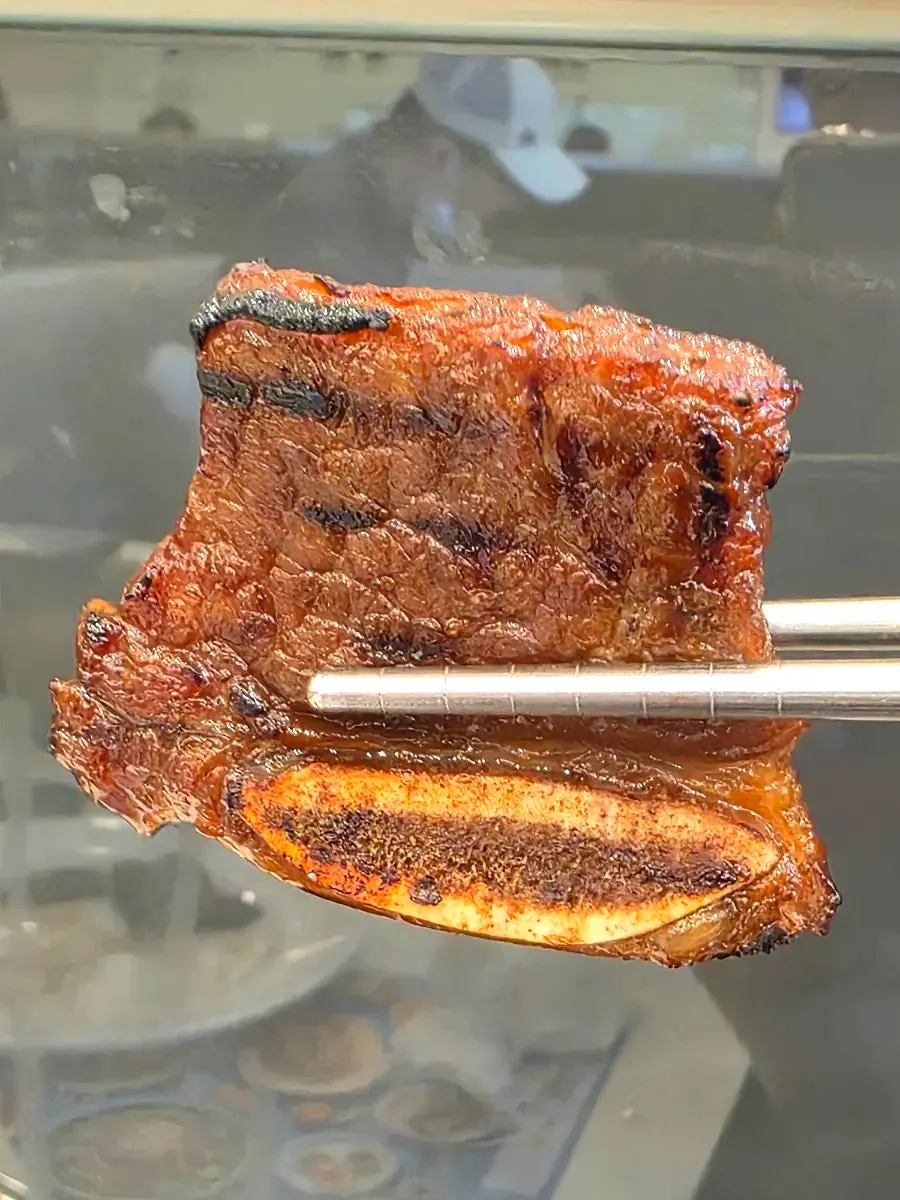장어와 LA갈비 구이
