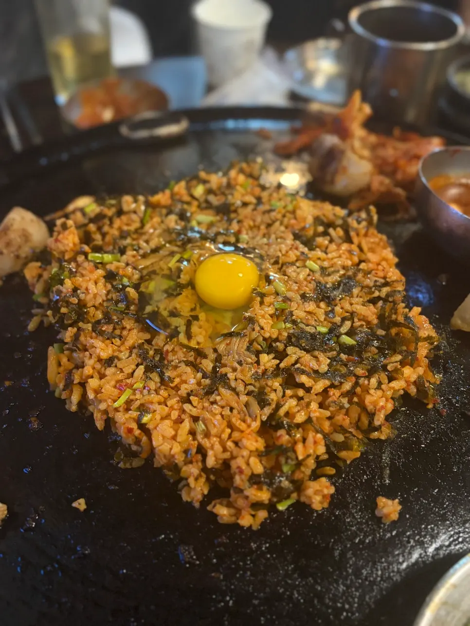 Food from a visit to Dongducheon Sotttukkeong Samgyeopsal Bupyeong Branch
