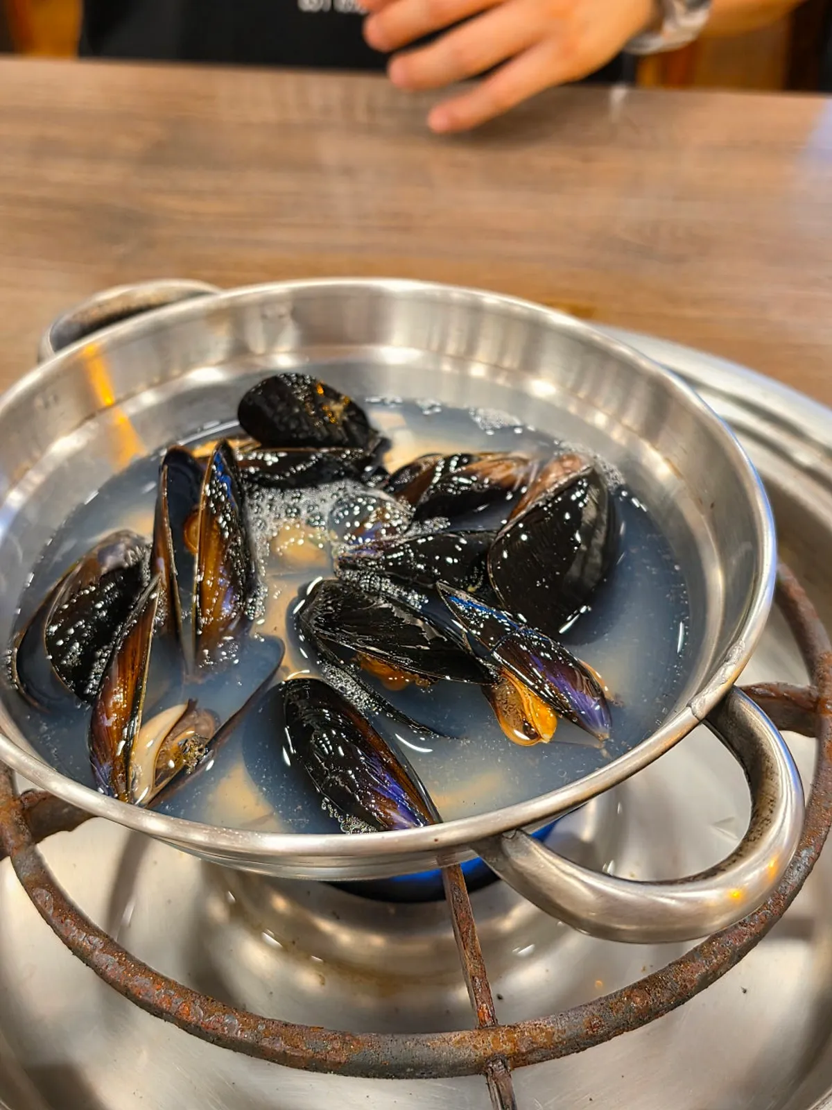 メインメニュー前に並んだ基本菜