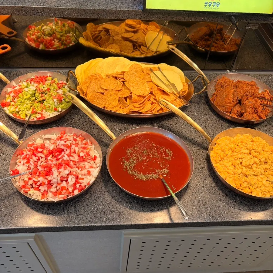 A plate of grilled and fried dishes