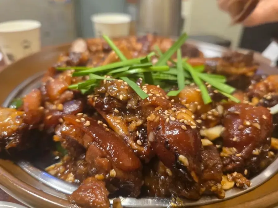 Featured photo announcing a visit to a jokbal restaurant at Bupyeong Market