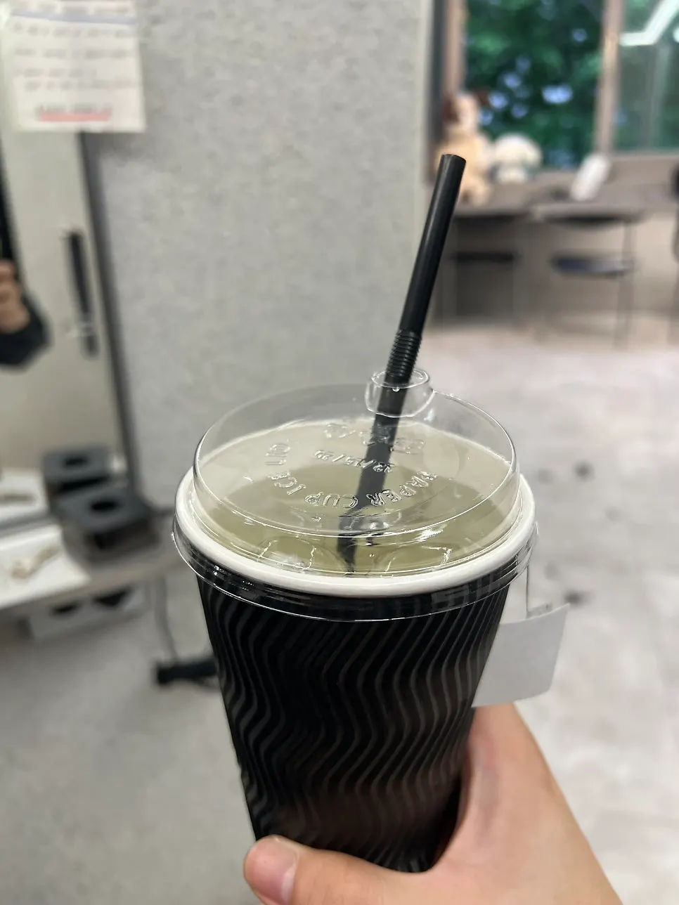 Photo of the drink served during the service