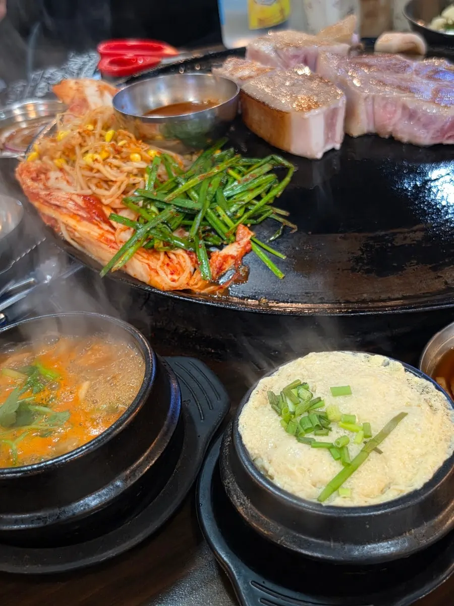 삼겹살 목살 한판 메뉴