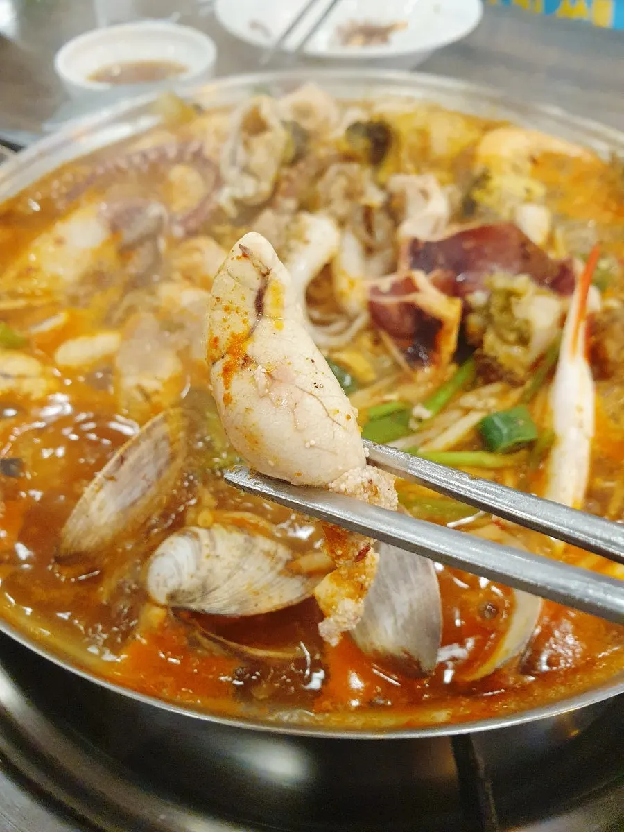 쫄깃한 쭈꾸미 한 점