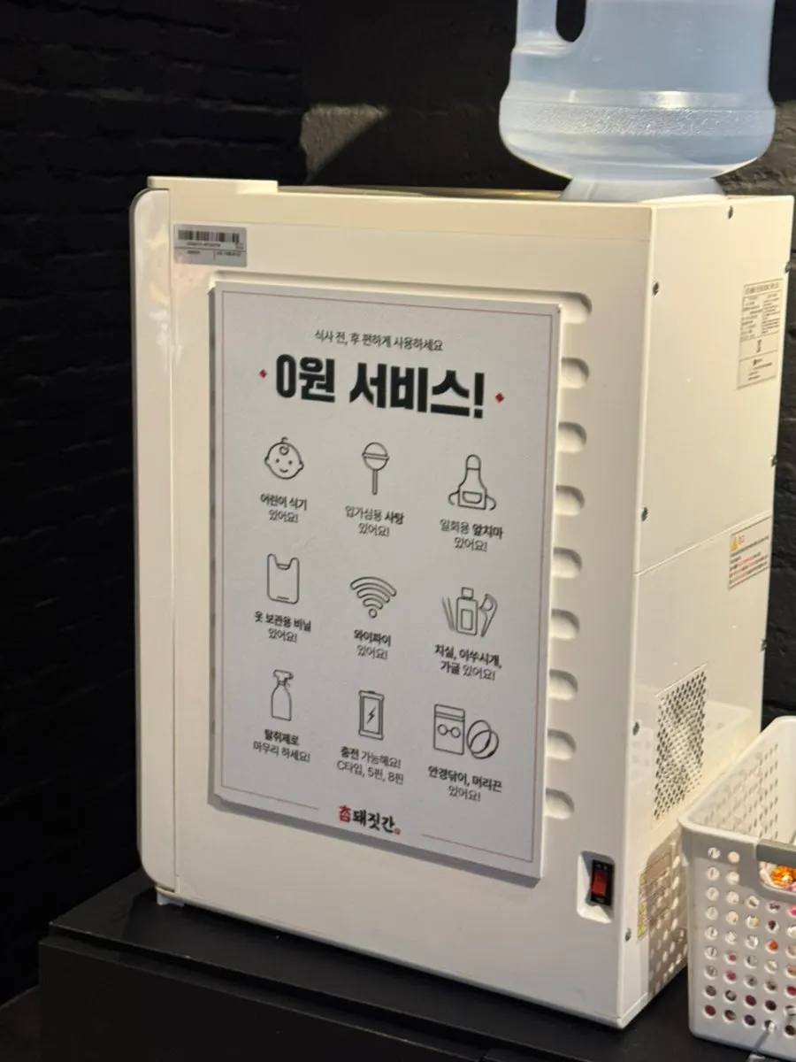Information on restaurant convenience items