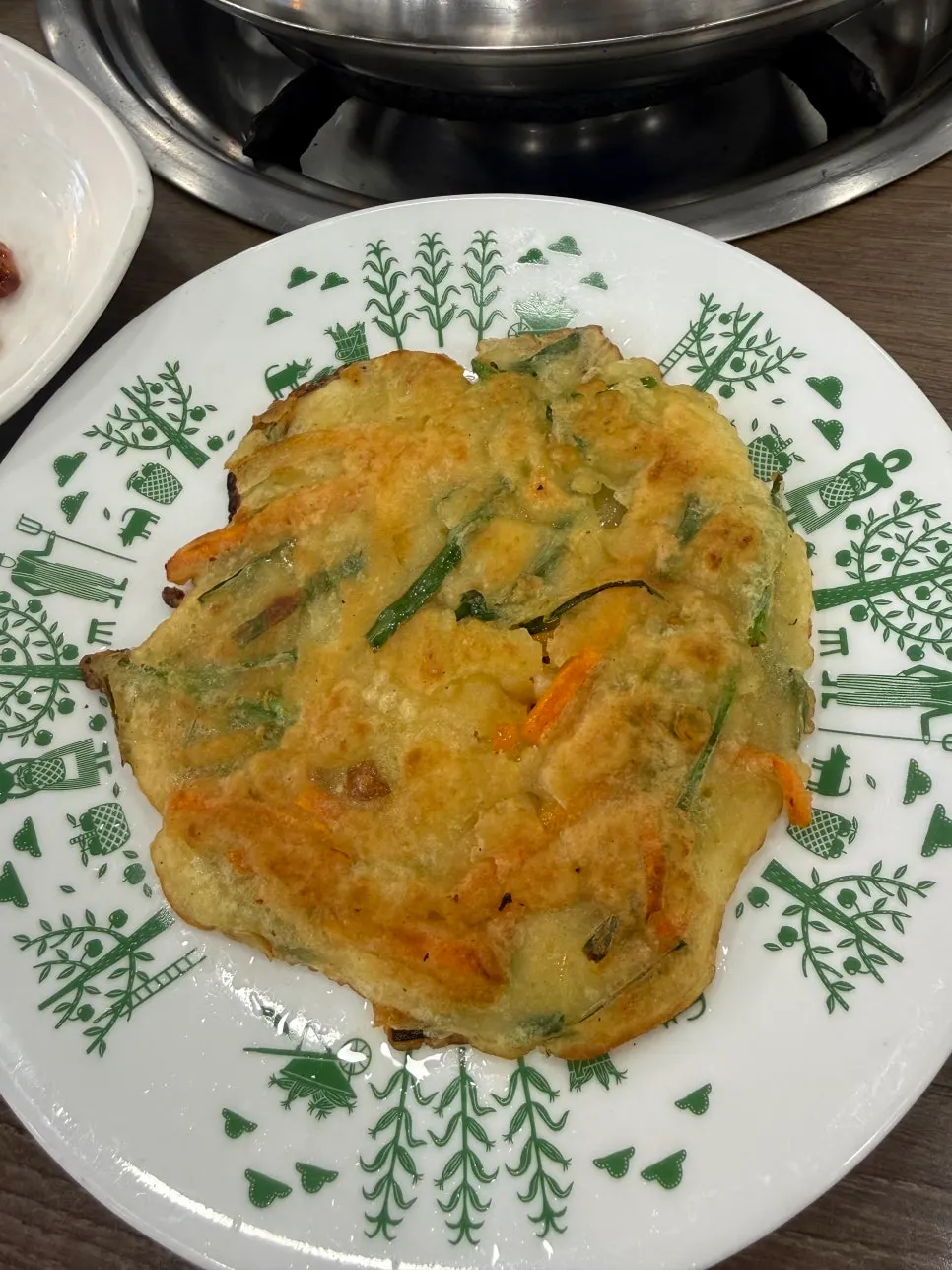 기본찬으로 나온 전 한 접시