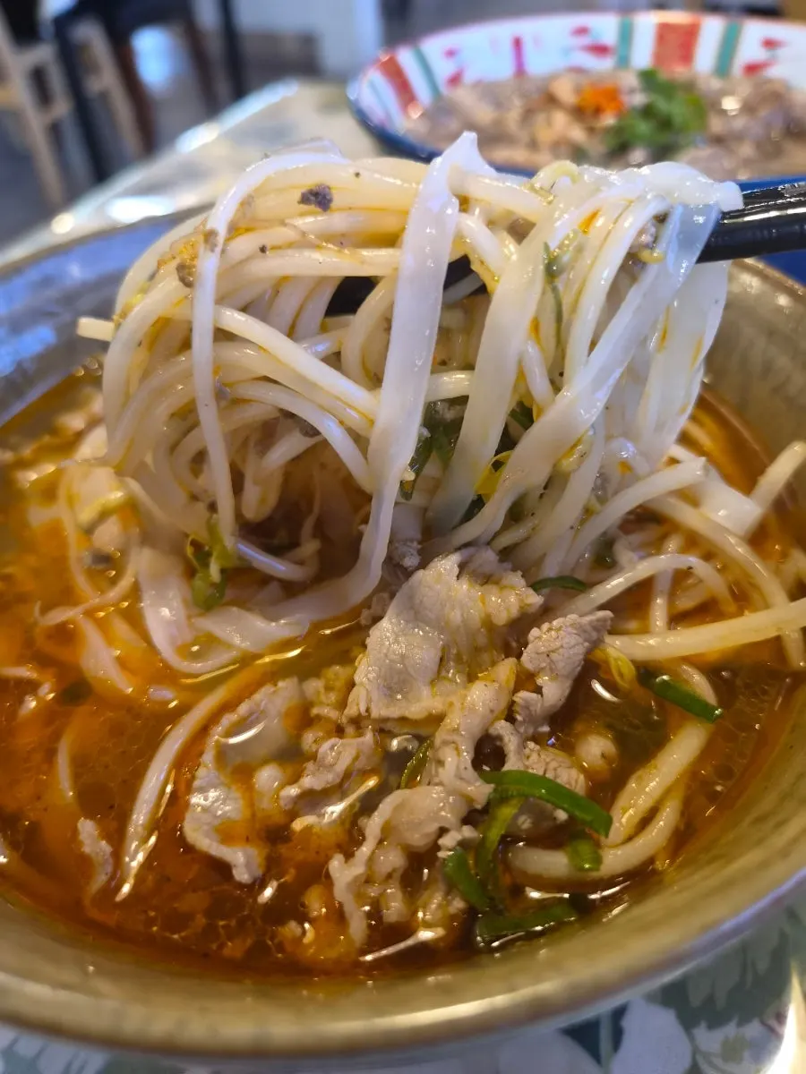 Pho with gopchang
