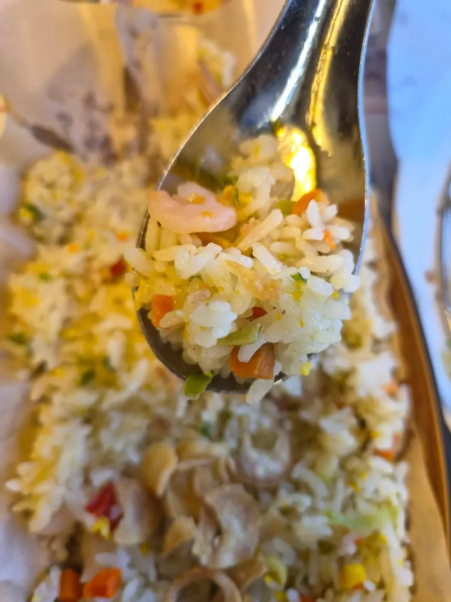 Shrimp fried rice