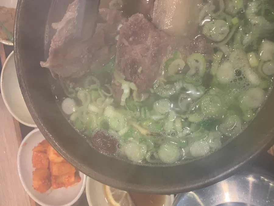 Information about Gang Galbitang’s domestic Korean beef bone meal kit