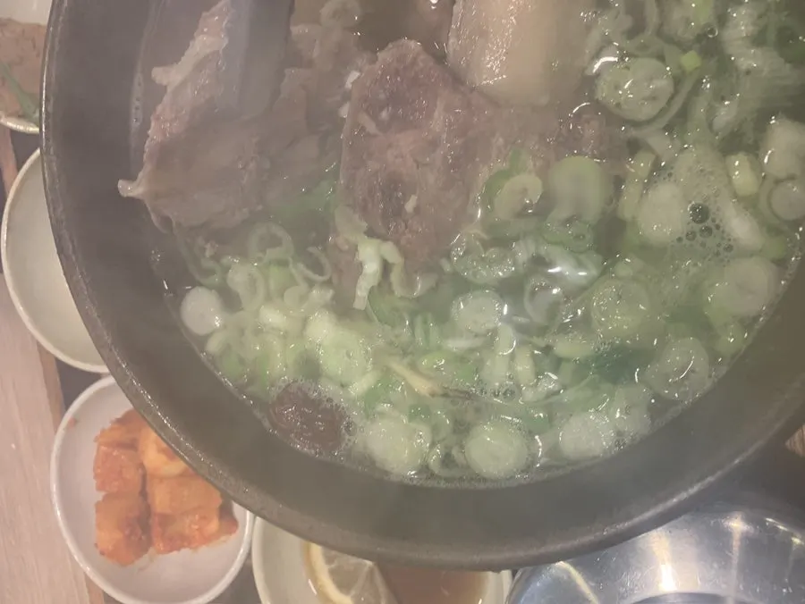 国産韓牛の骨で作るカルビタンミールキットの案内