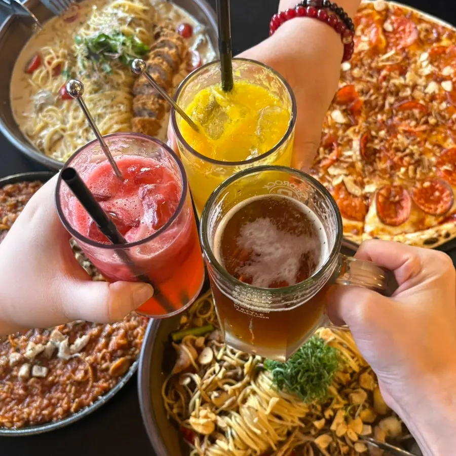 사생활 세트 메뉴 상차림