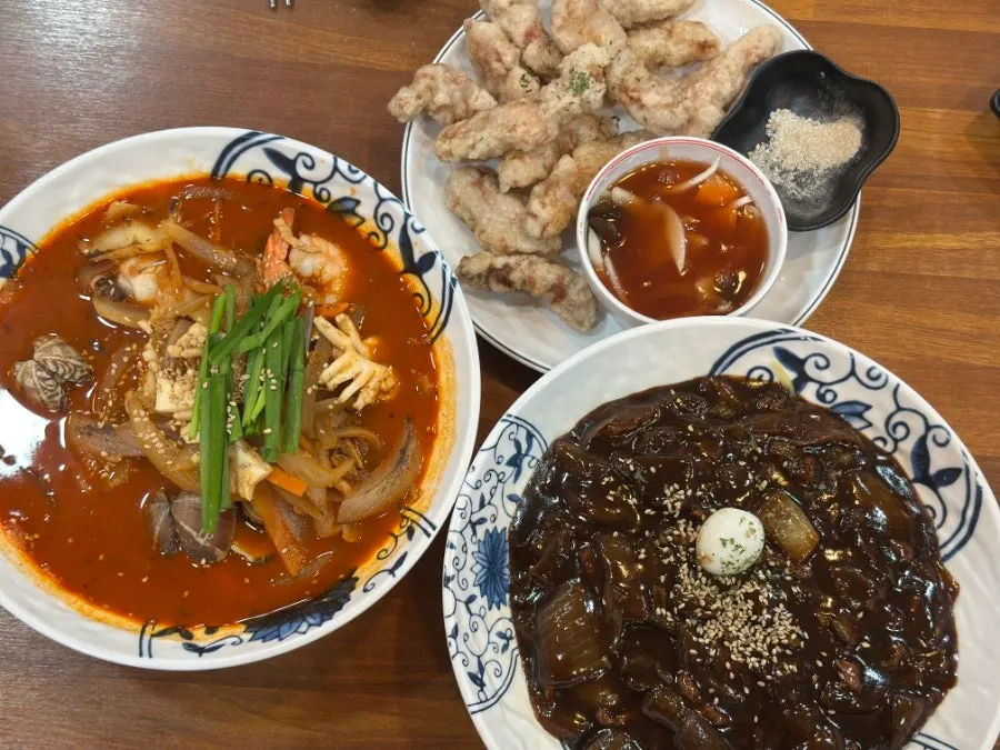 짜장 짬뽕 미니탕수육 2인세트