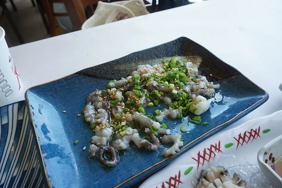 싱싱한 해산물 코스