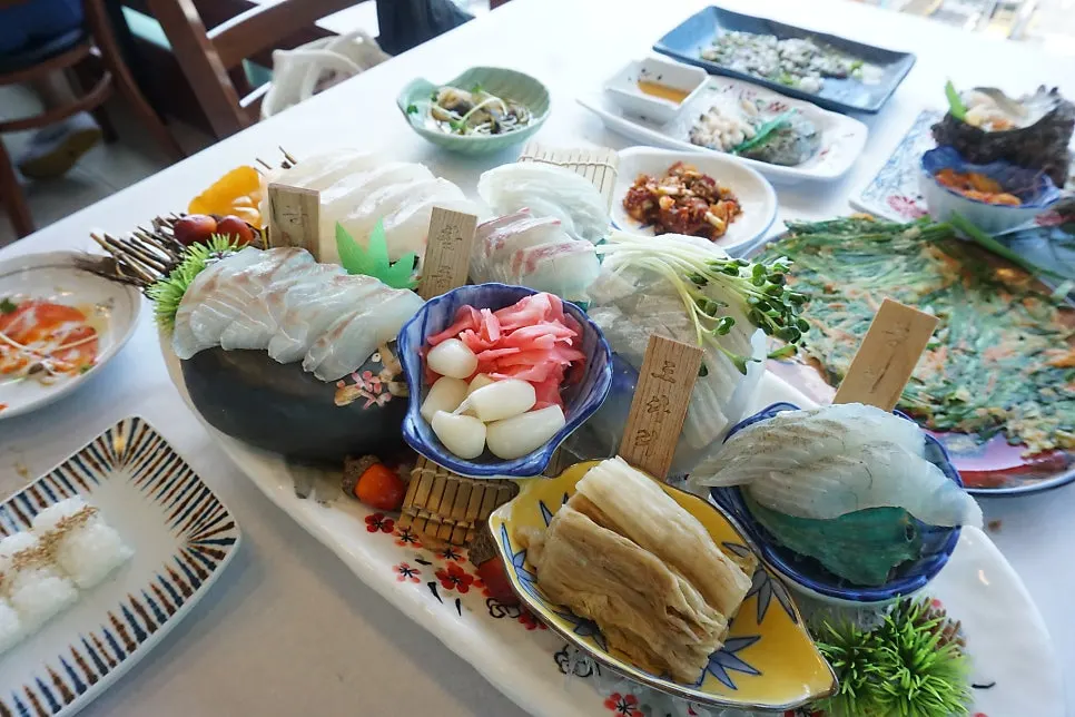 광안다찌 모듬회 메인 메뉴