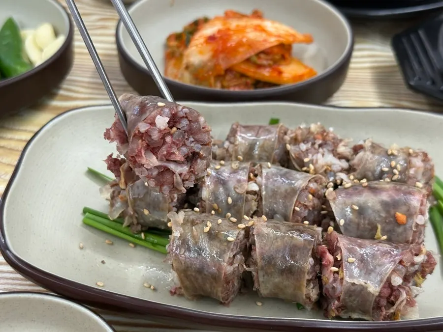 촉촉한 맛보기순대