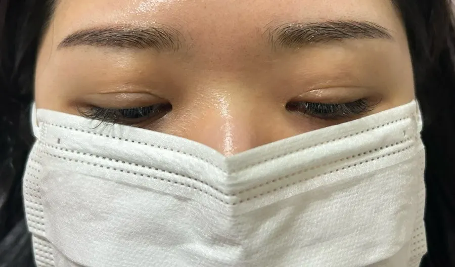 시술 며칠 뒤 자연스러워진 눈썹