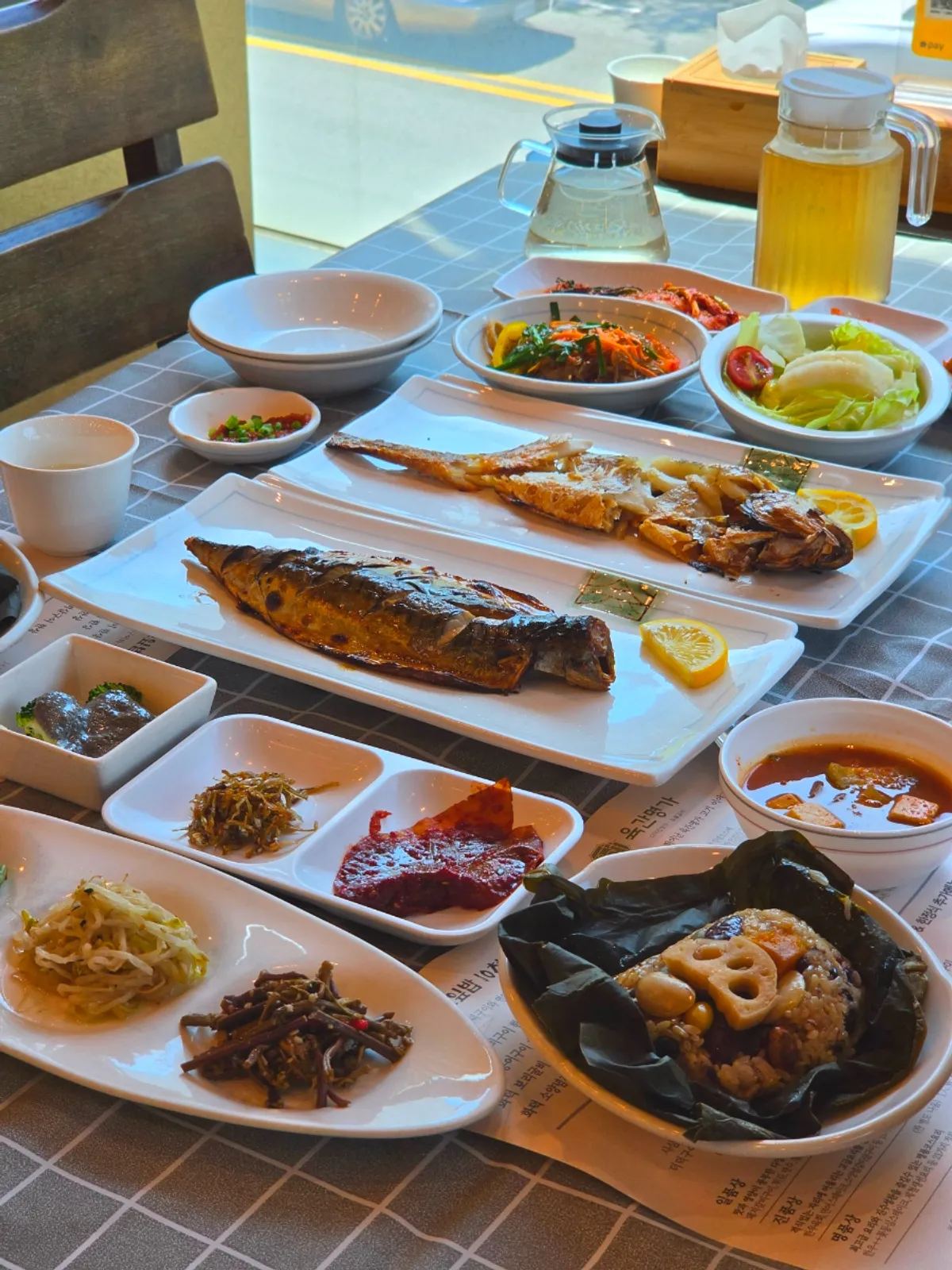 Yukganmyeongga Korean set-meal dining area