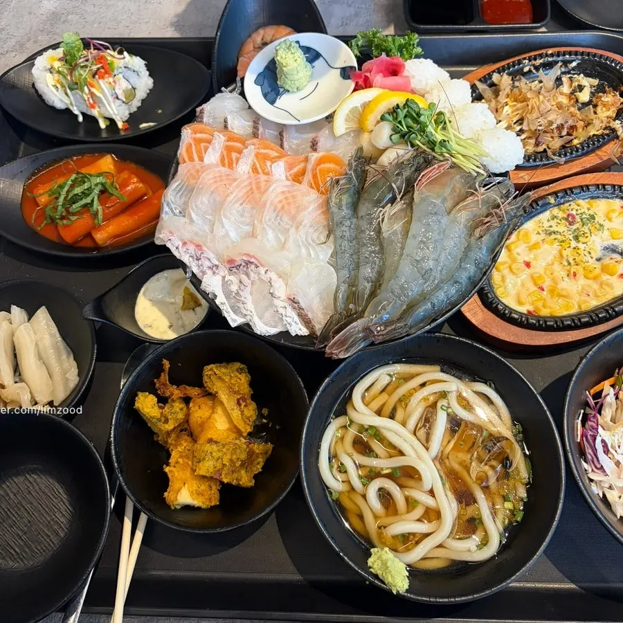 醬油芥末與生蝦的搭配