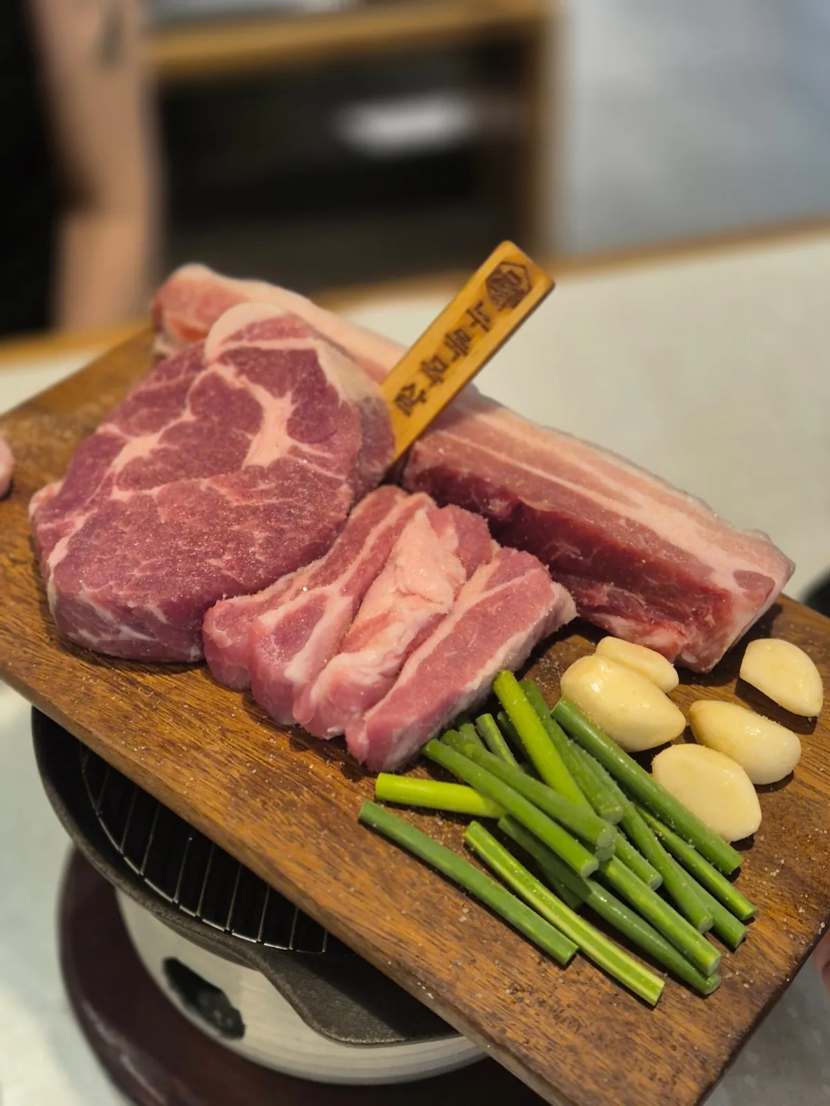 산성식육점 삼겹살 메뉴