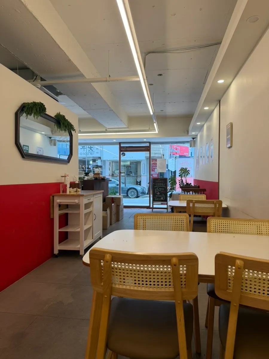 Jungang-dong restaurant with bar tables