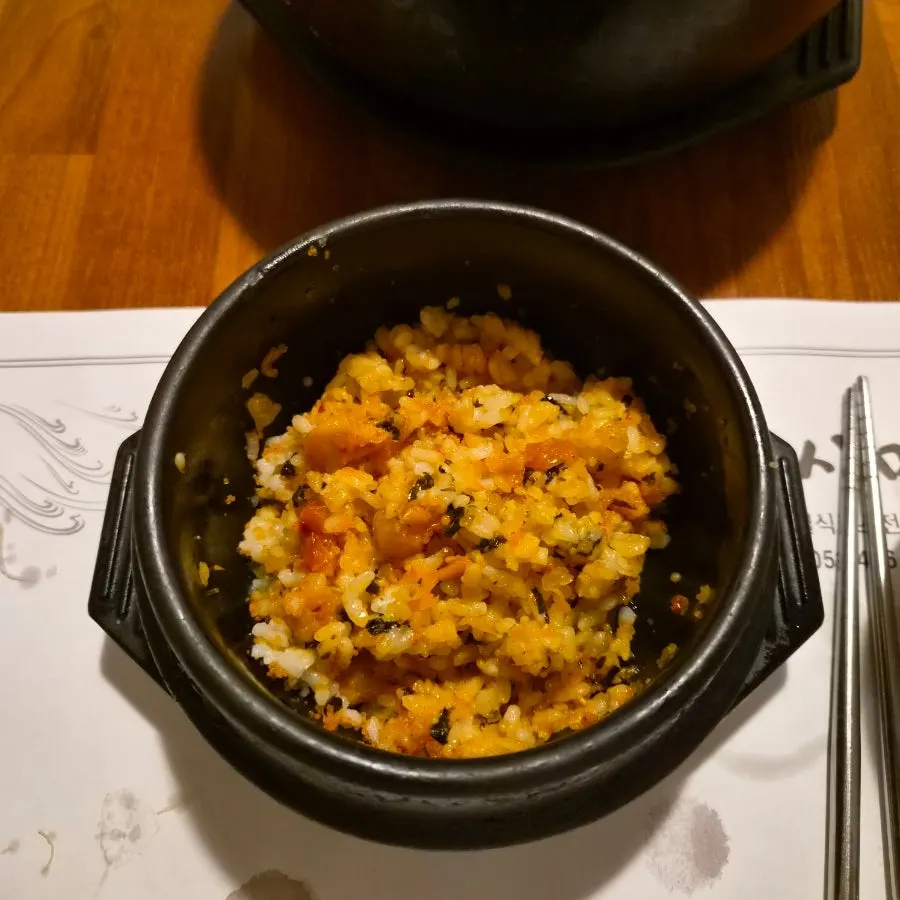 Grilled dishes in the course meal