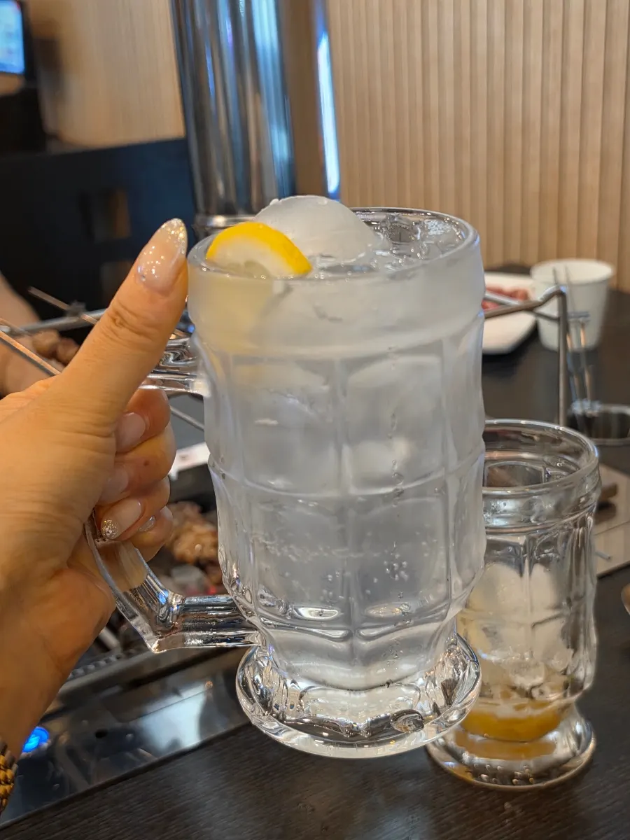 Additional order of a Yantai highball