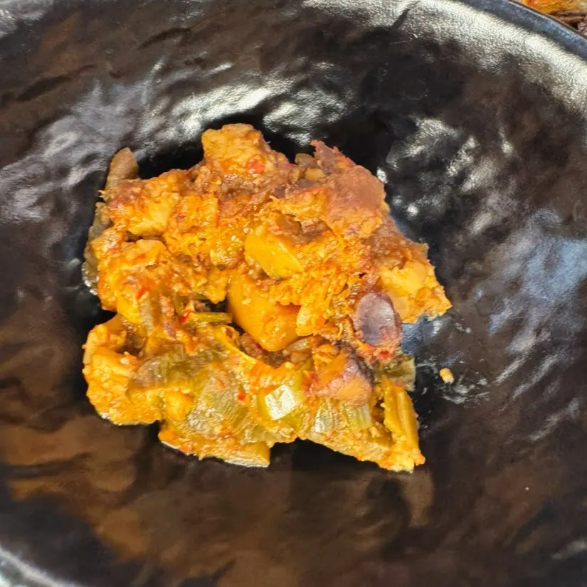 Meal with doenjang paste and stir-fried pork