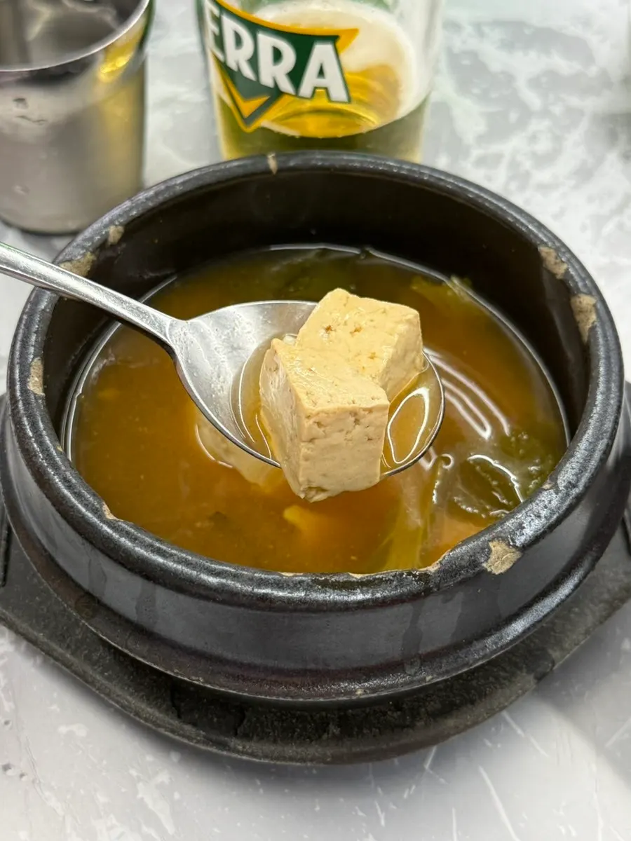 店家赠送的大酱汤