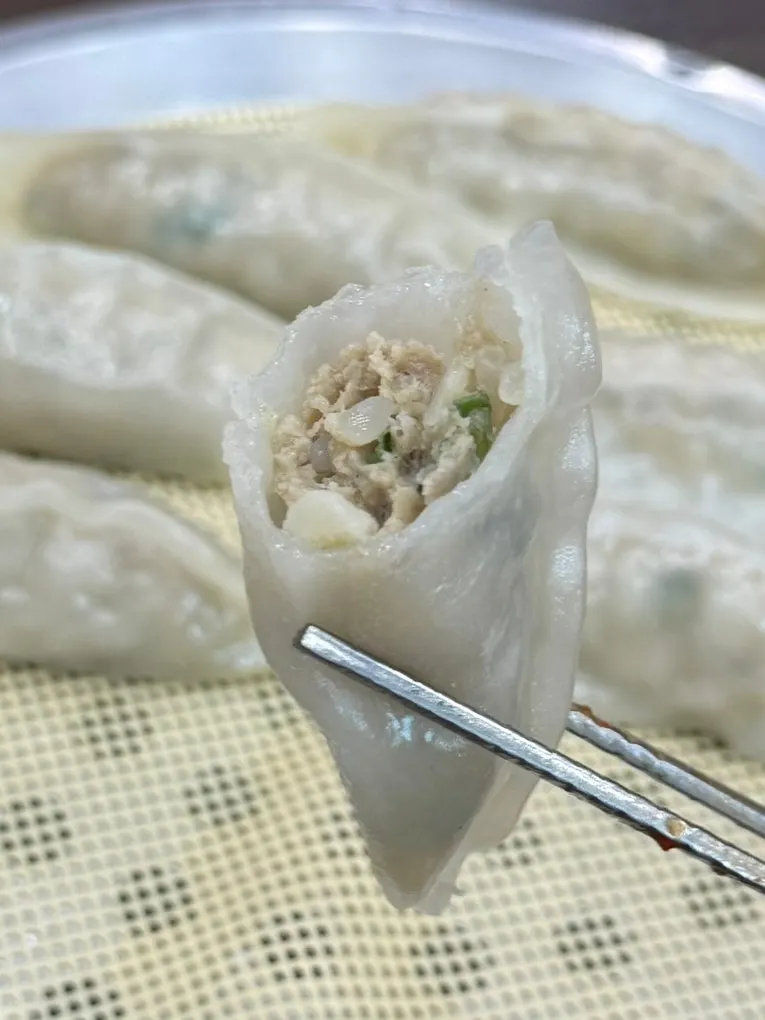 쫀득한 만두피의 만두