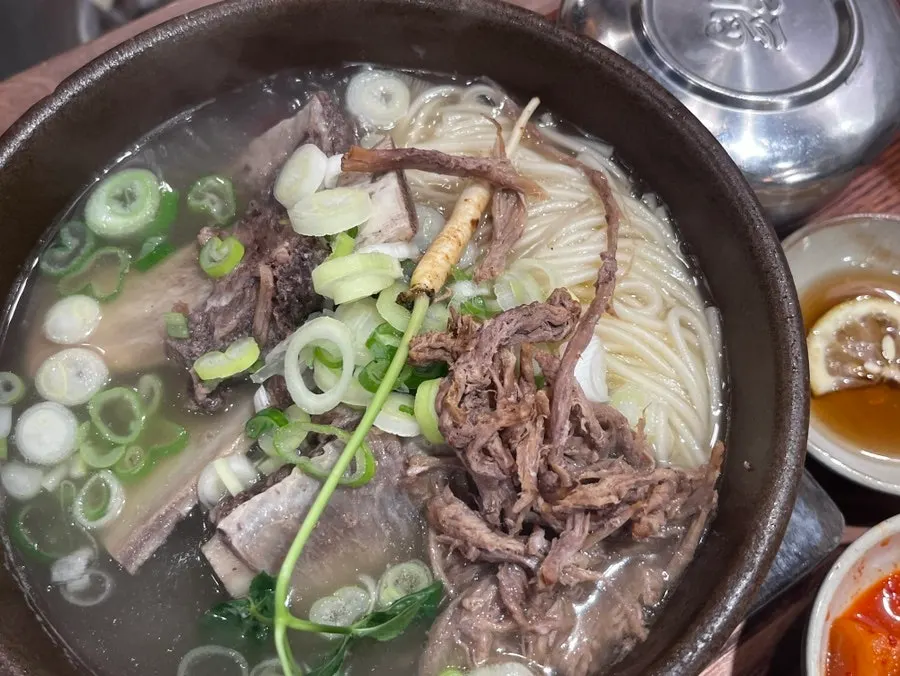초석잠과 깍두기 반찬