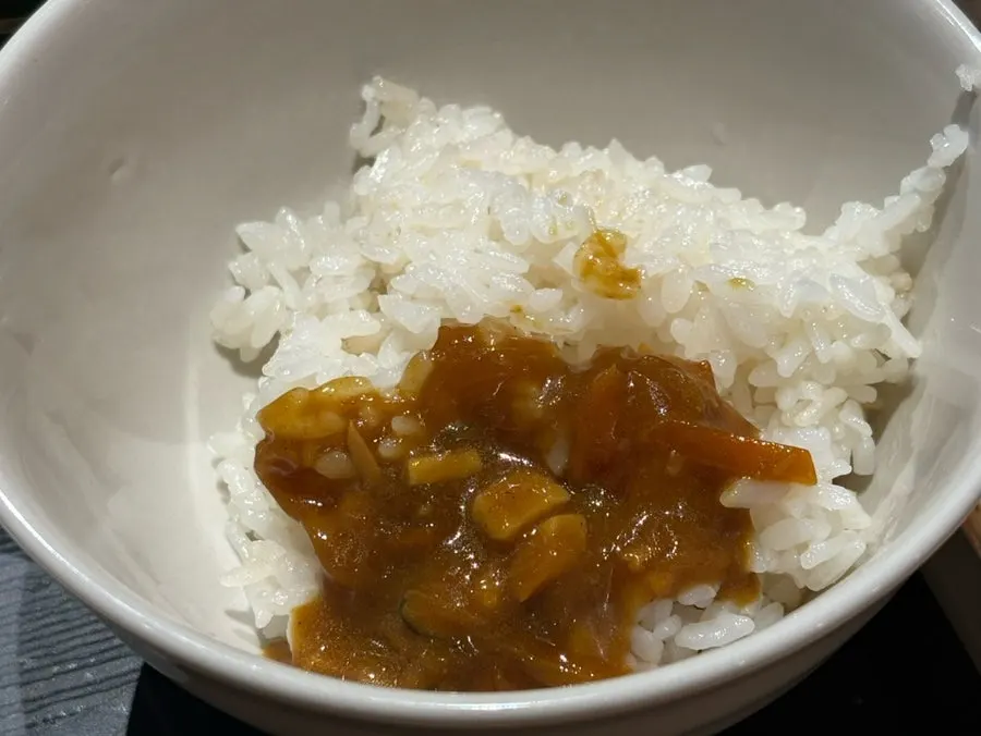 Lightly spicy handmade curry