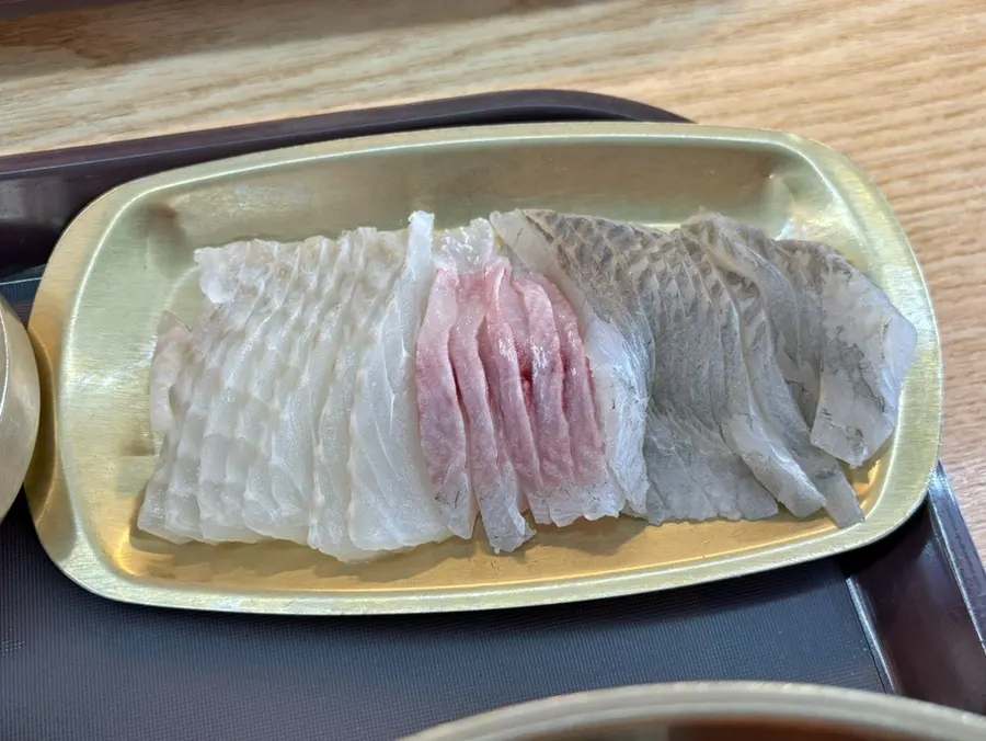 3종 세트 물회 구성