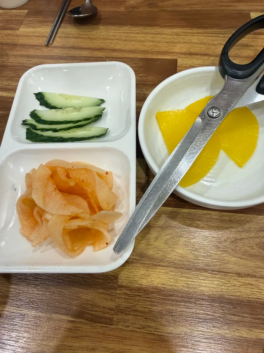 따뜻한 온육수 한 그릇