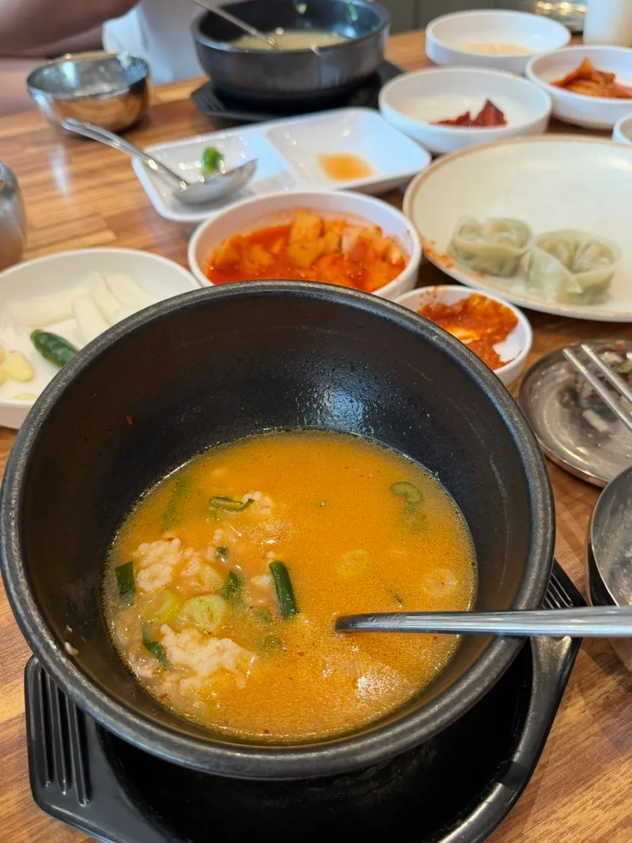 부산역 점심 방문 마무리 사진
