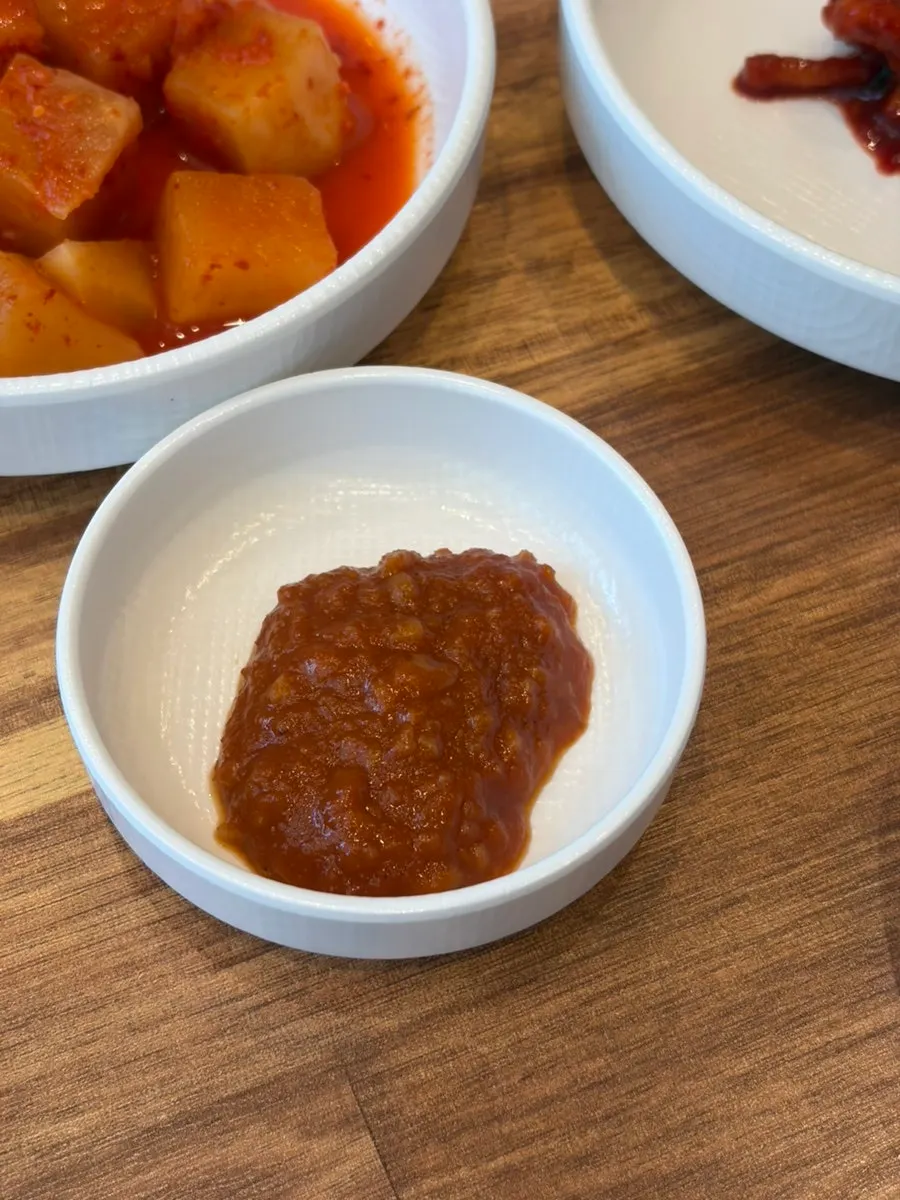 국밥 기본 반찬 상차림