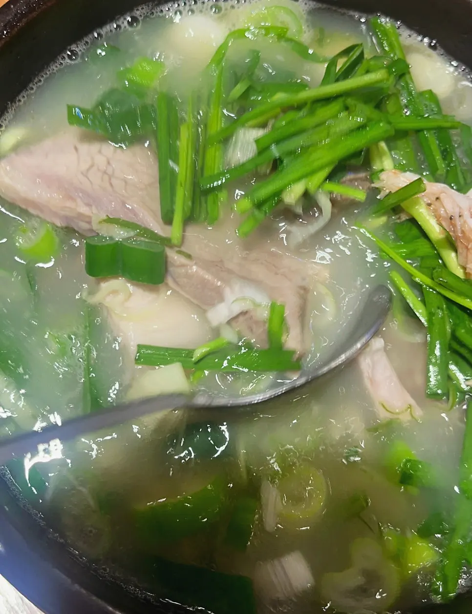 탄력 있는 비빔밀면 면발